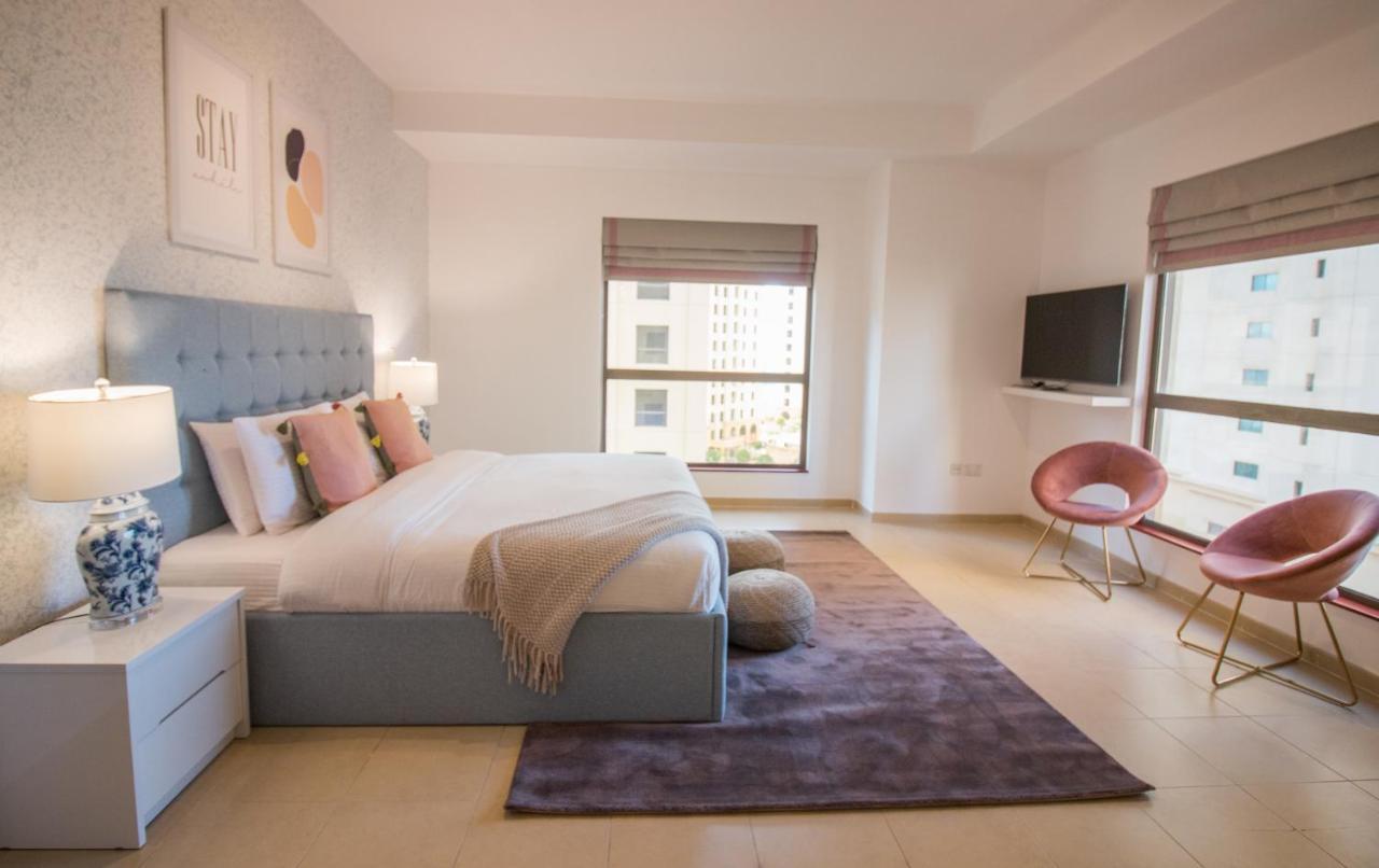 شقة Premium 3Br! Partial Sea-View - Amwaj دبي المظهر الخارجي الصورة