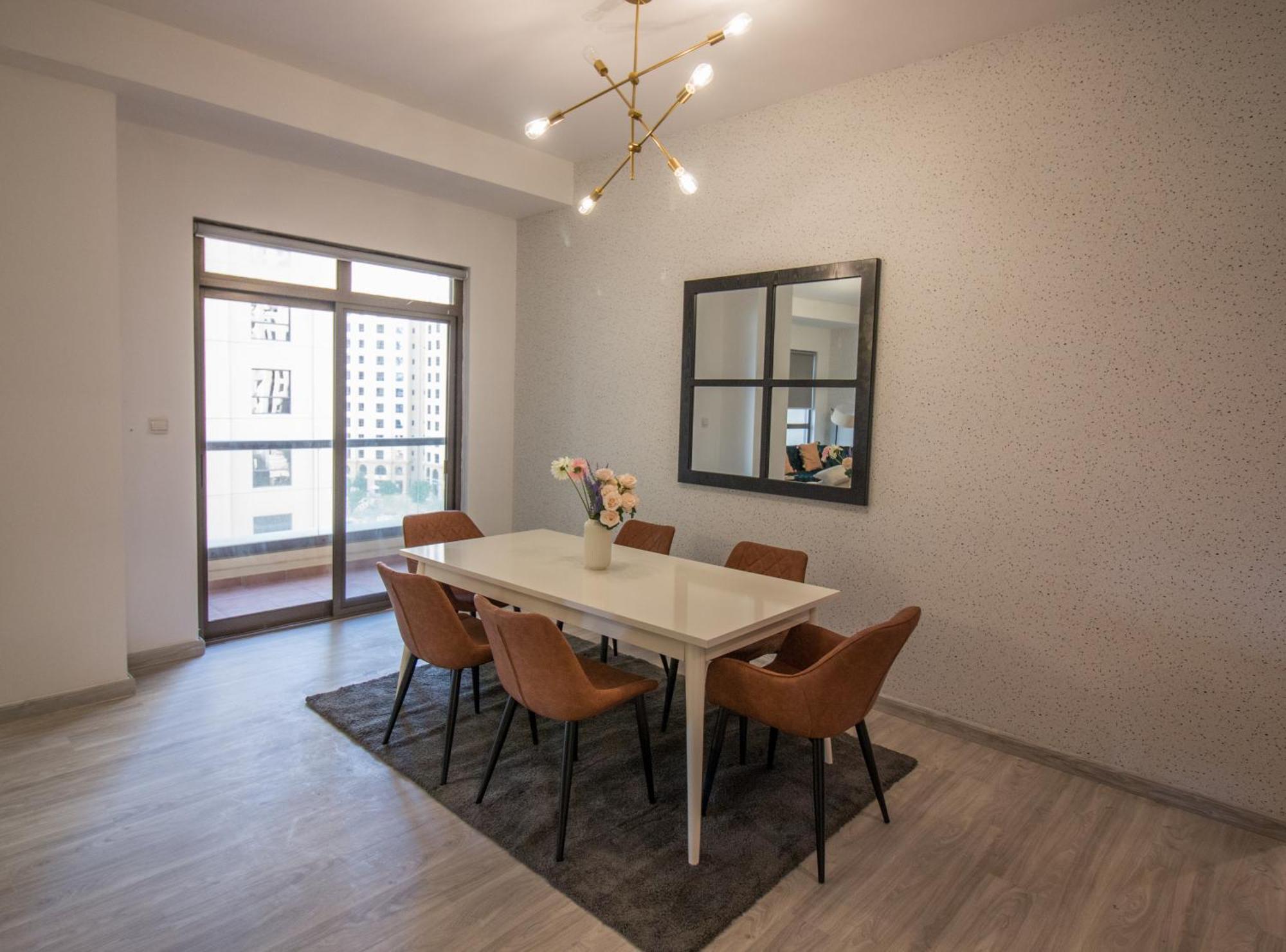 شقة Premium 3Br! Partial Sea-View - Amwaj دبي المظهر الخارجي الصورة