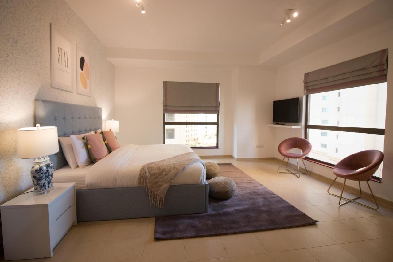 شقة Premium 3Br! Partial Sea-View - Amwaj دبي المظهر الخارجي الصورة