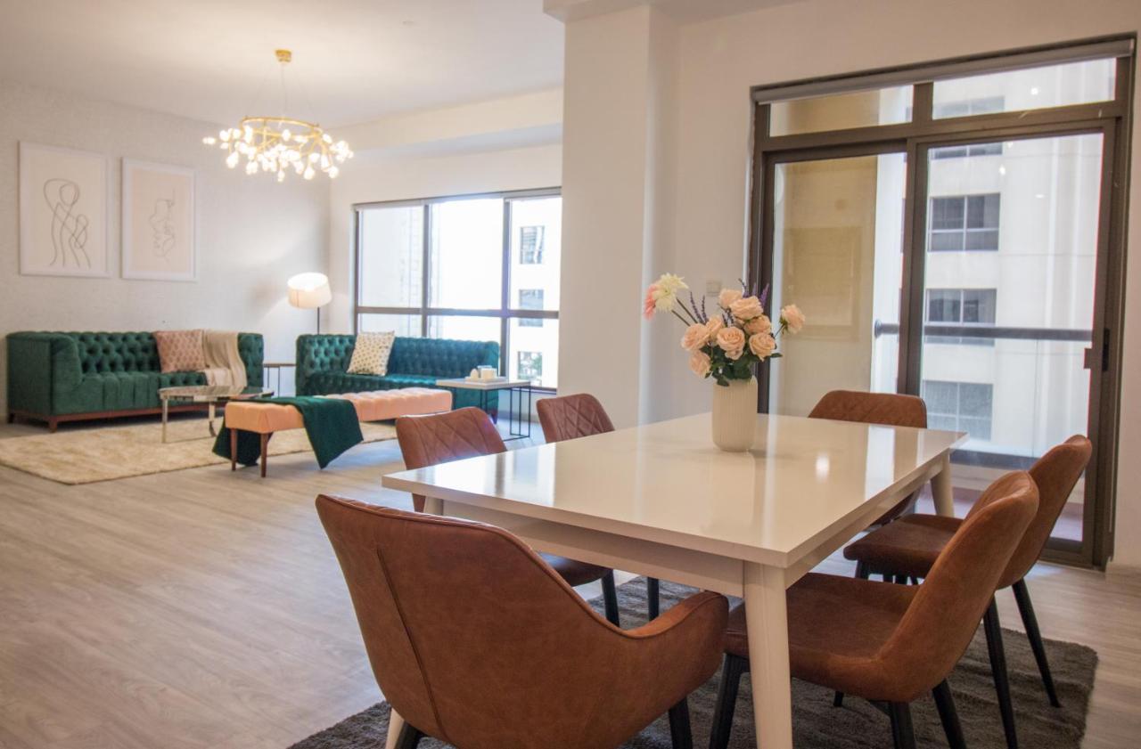 شقة Premium 3Br! Partial Sea-View - Amwaj دبي المظهر الخارجي الصورة