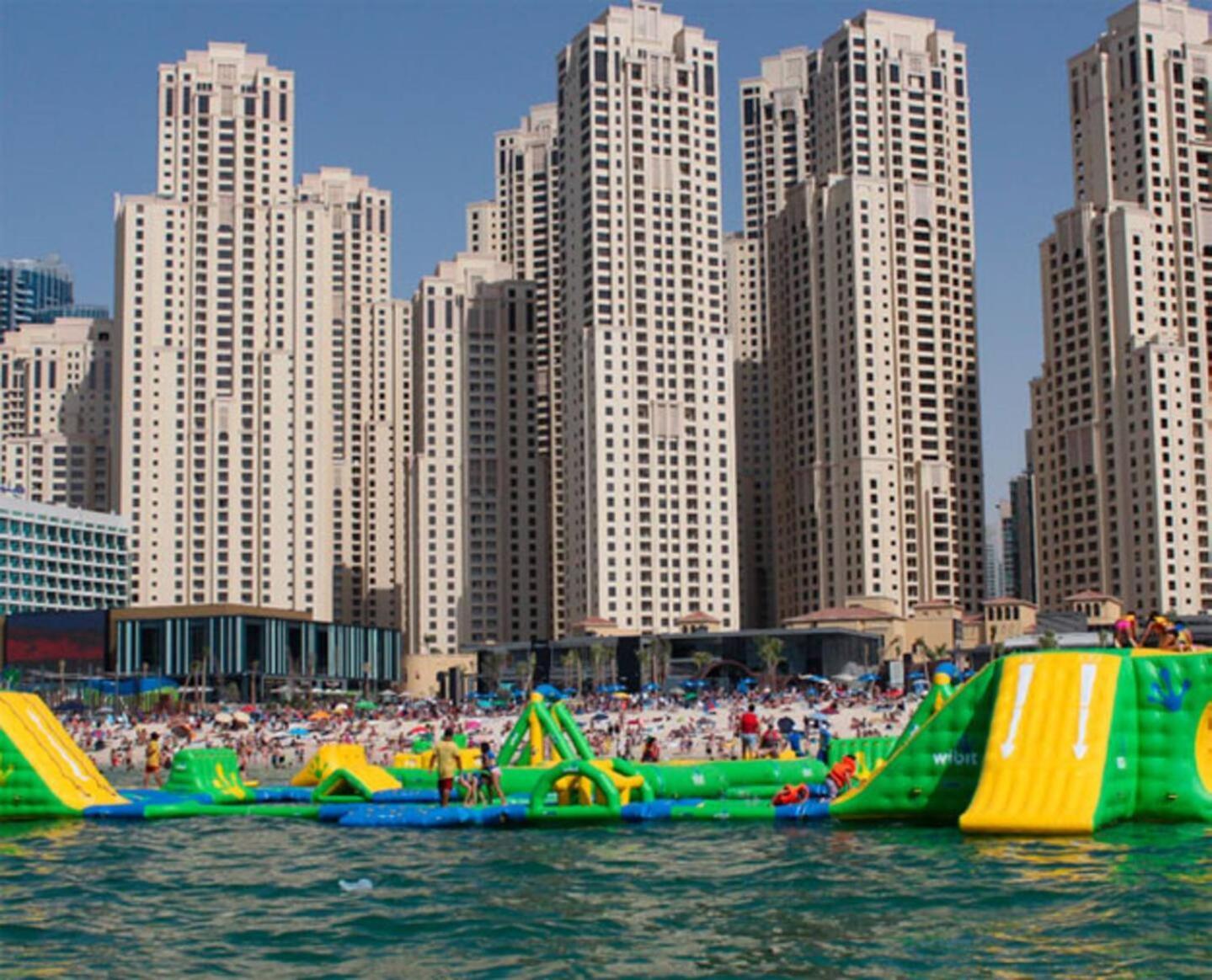شقة Premium 3Br! Partial Sea-View - Amwaj دبي المظهر الخارجي الصورة