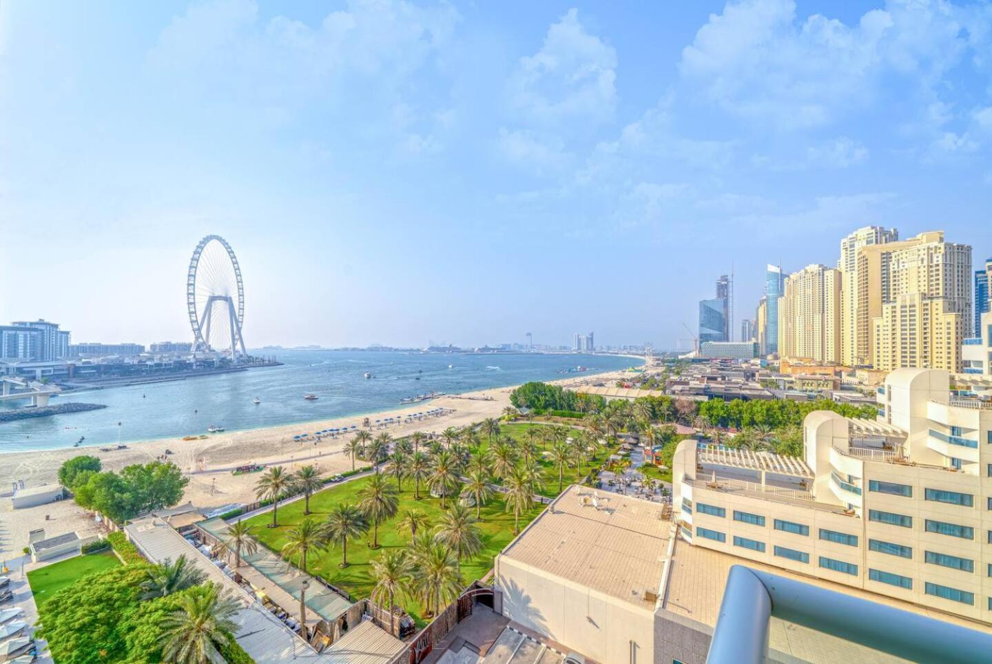 شقة Premium 3Br! Partial Sea-View - Amwaj دبي المظهر الخارجي الصورة